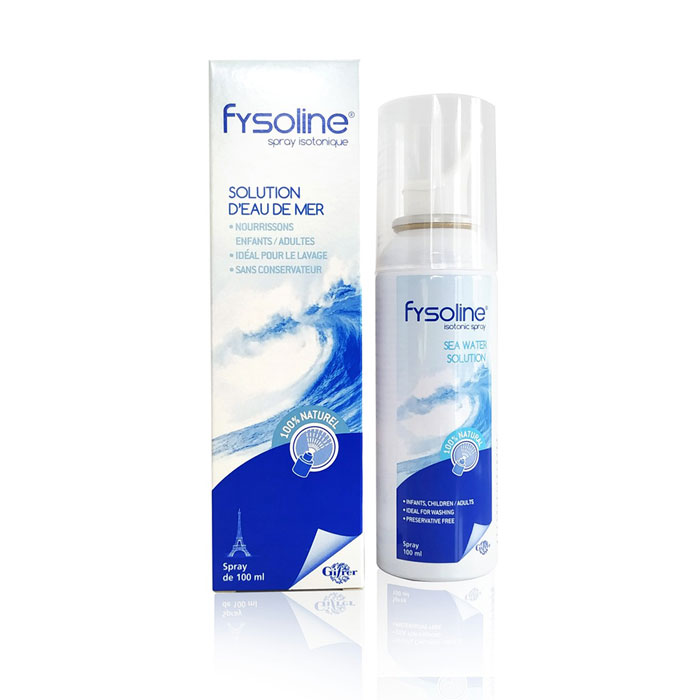 Dung dịch nước muối biển vệ sinh mũi Fysoline 100ml