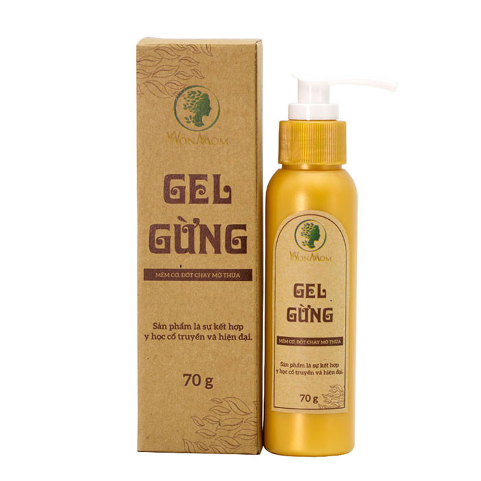 Gel gừng giảm eo 70g Wonmom E002